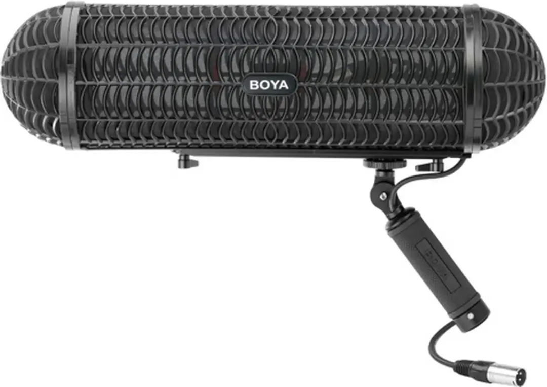 Boya By-ws1000 Windkap Anti-shock Microfoon - Zwart