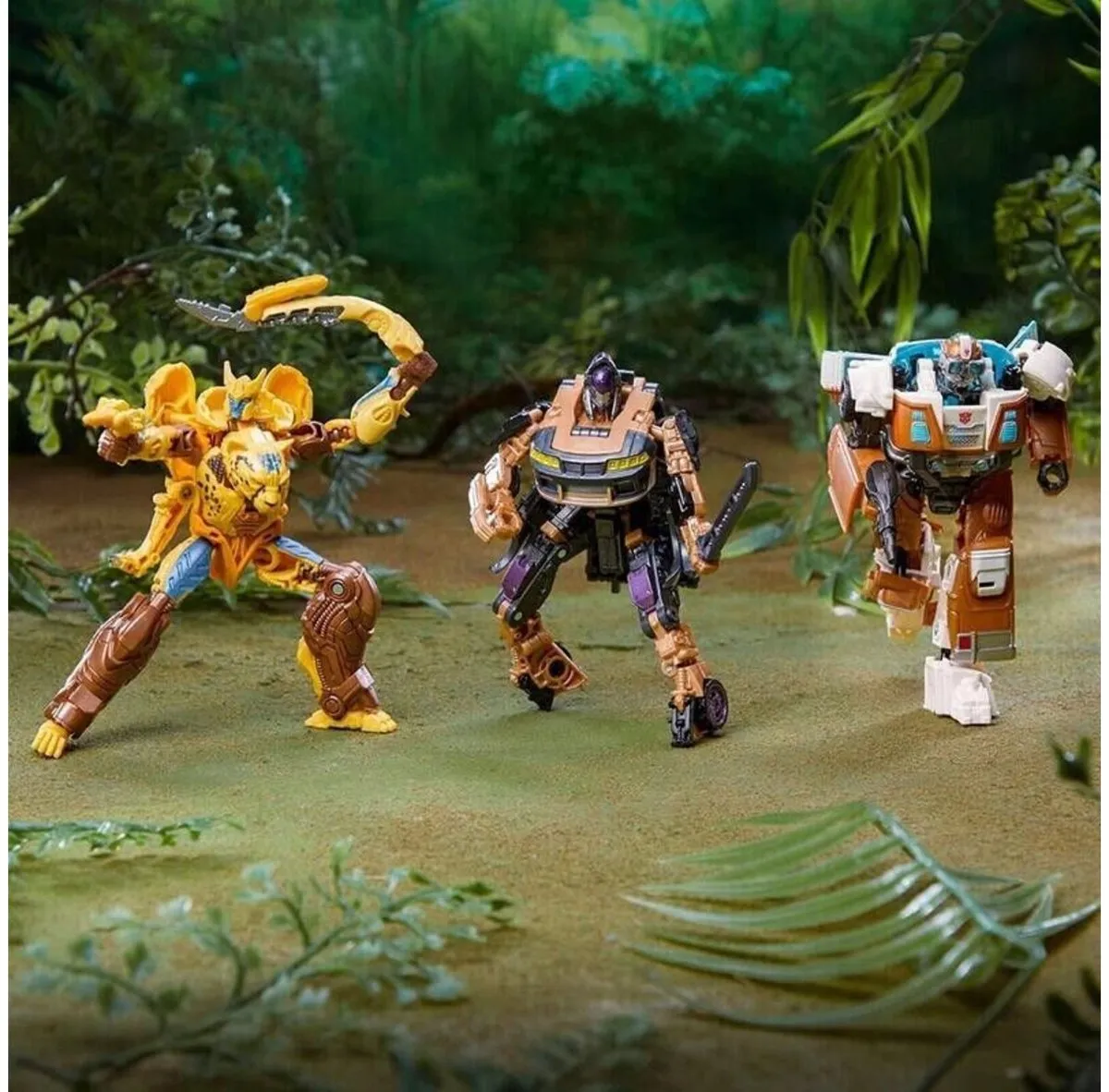 Hasbro Transformers Rise of the Beasts Jungle Mission 1 - 3 Stuks