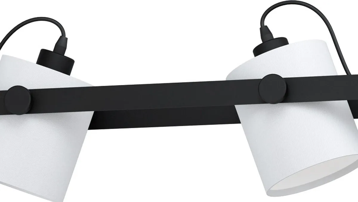 Eglo Hornwood 1 Hanglamp E27 - 110cm - Zwart/Wit