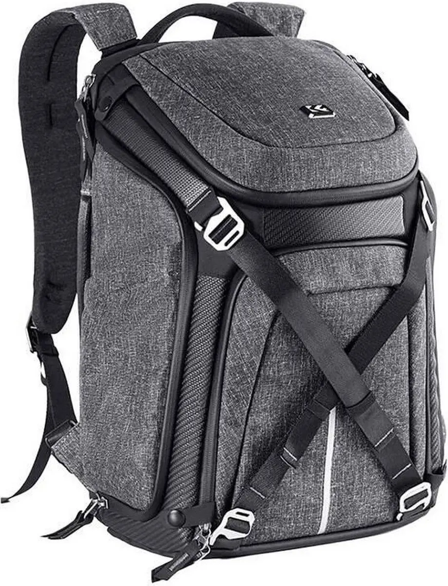 K&F Concept Camera Rugtas Grijs