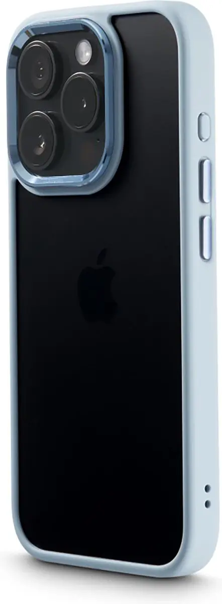 Hama Cam Protect Cover 00136039 iPhone 15 Pro Max - Transparant Blauw - afbeelding 2 van 6