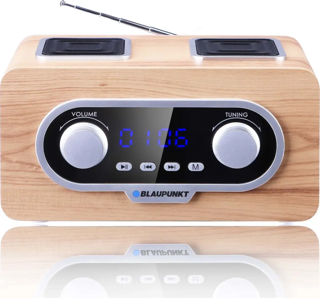 Blaupunkt PP5.2CR Draagbare Radio - Hout