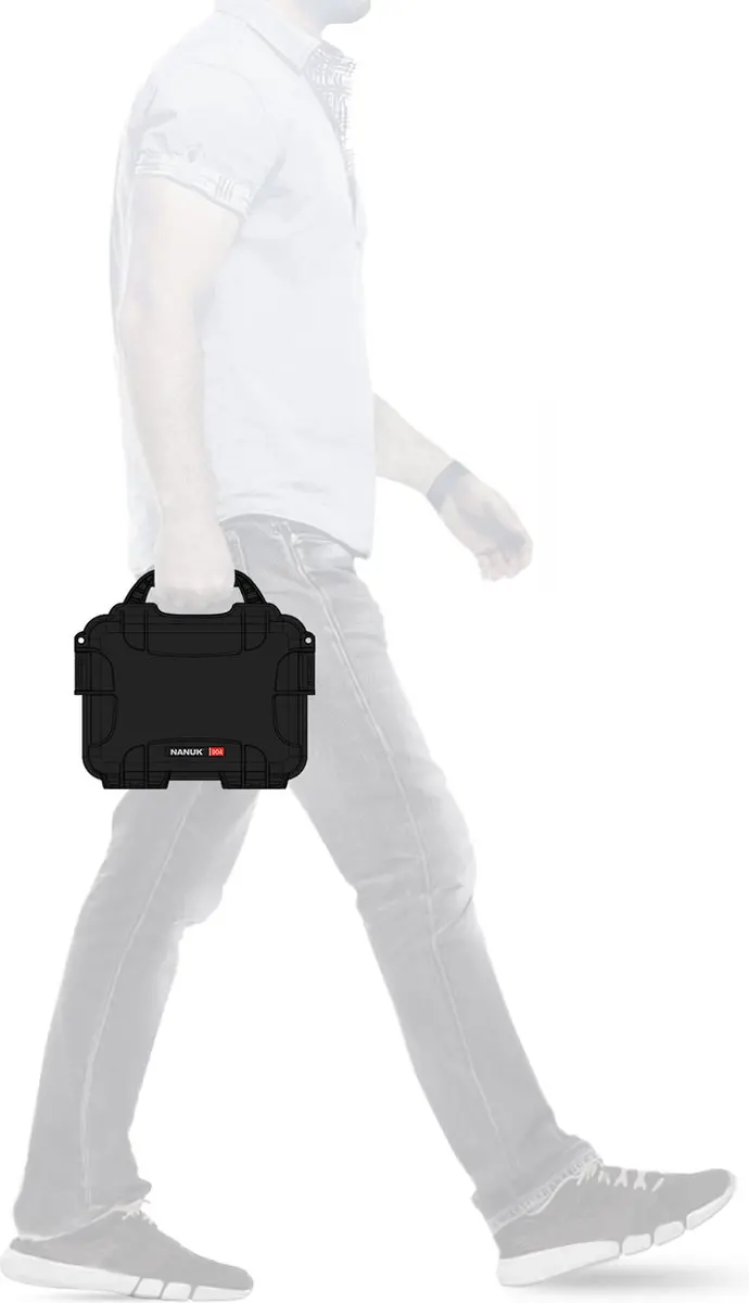 Nanuk 904 Koffer - Zwart