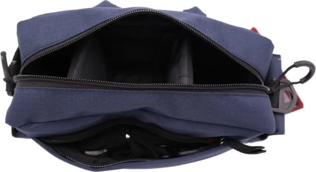 Caruba Compex 100 Schoudertas - Systeemcamera - 2 Lenzen - Blauw