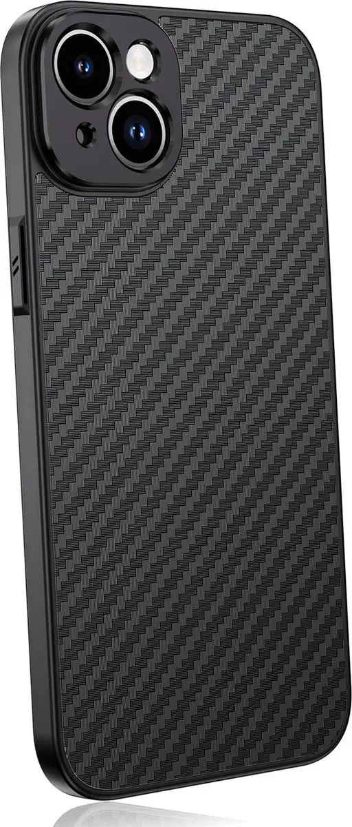 MOJOGEAR 17mm Lenscase iPhone 15 - Carbon Zwart