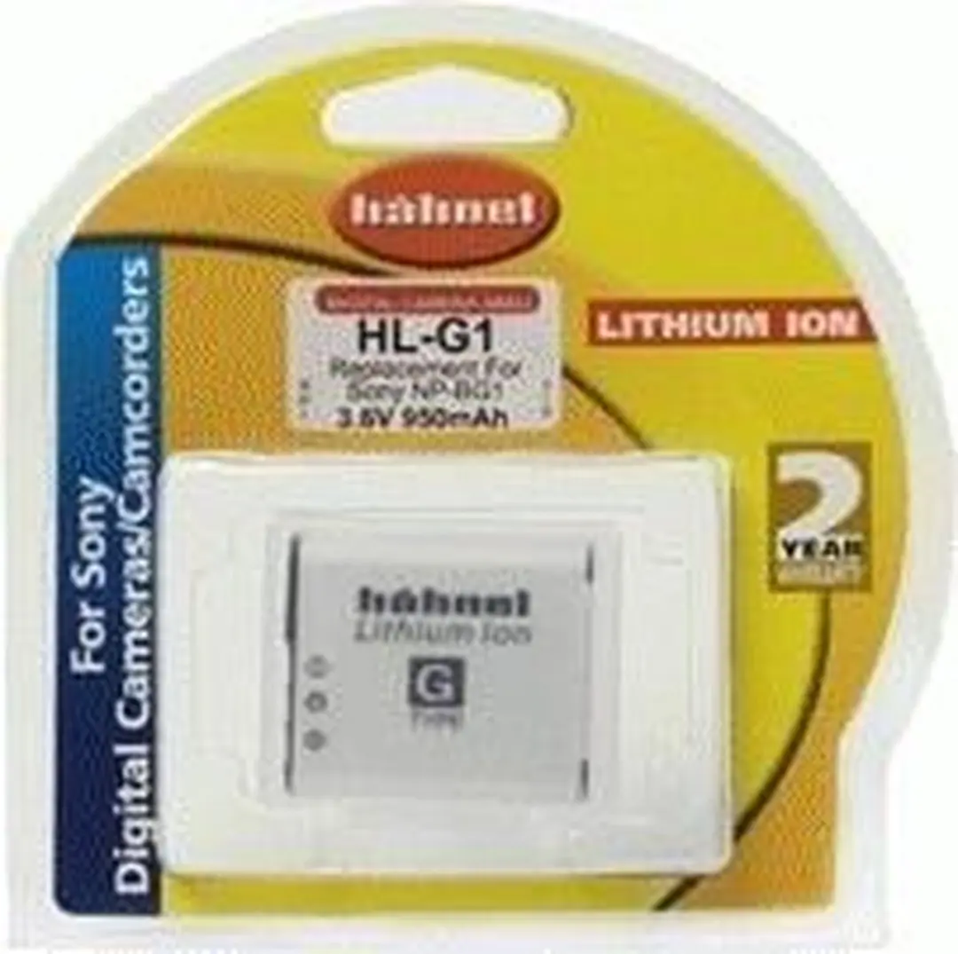 Hähnel HL-G1 Accu 1050mAh - Sony NP-BG1/NP-FG1