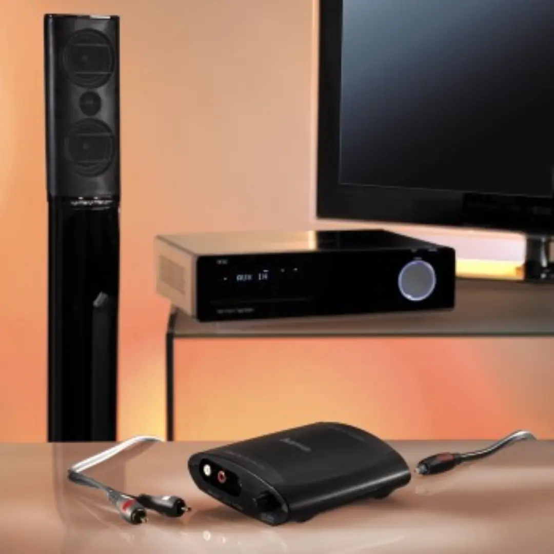 Hama 83182 Audioconverter Digitaal naar Analoog - Zwart