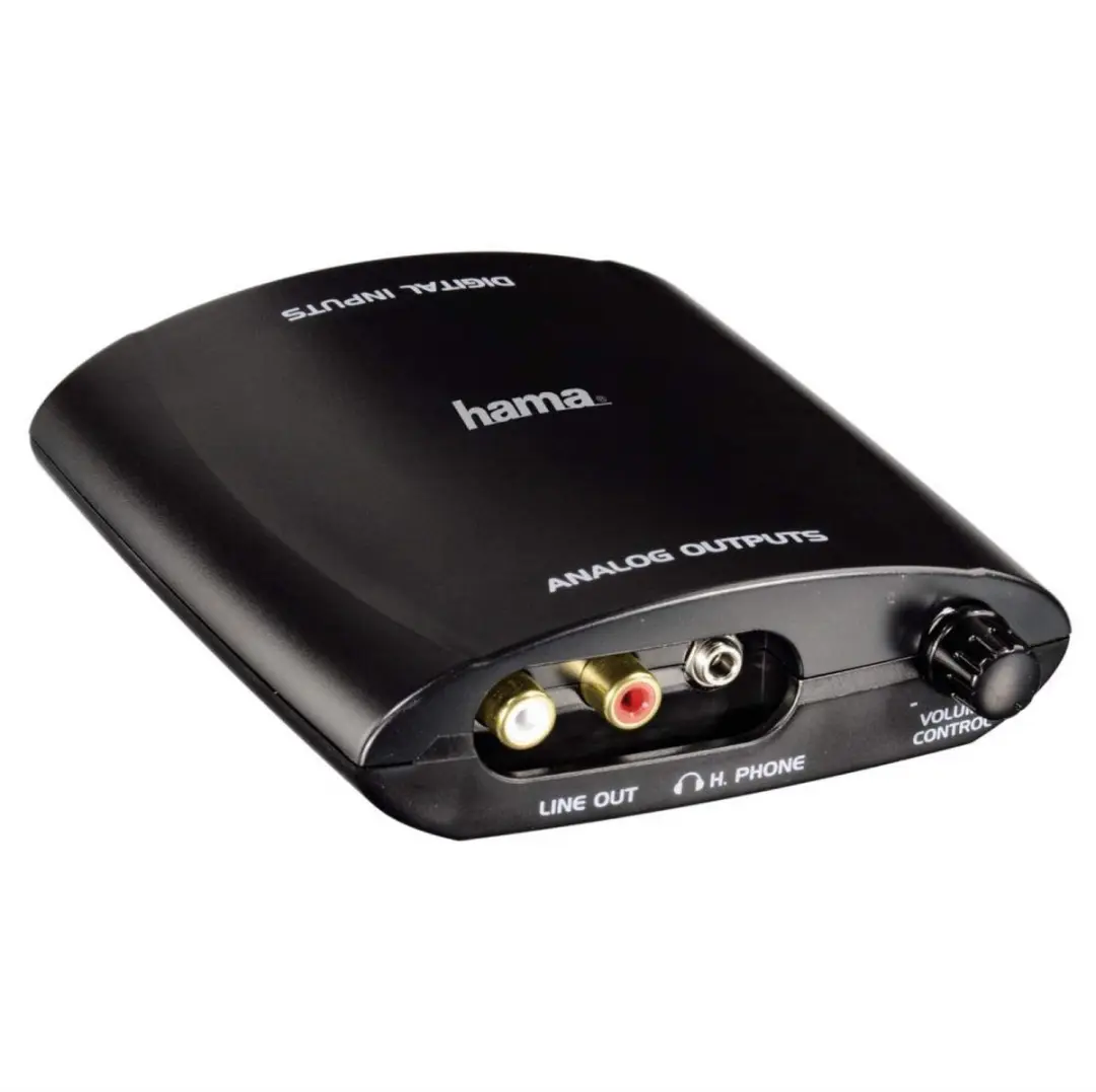 Hama 83182 Audioconverter Digitaal naar Analoog