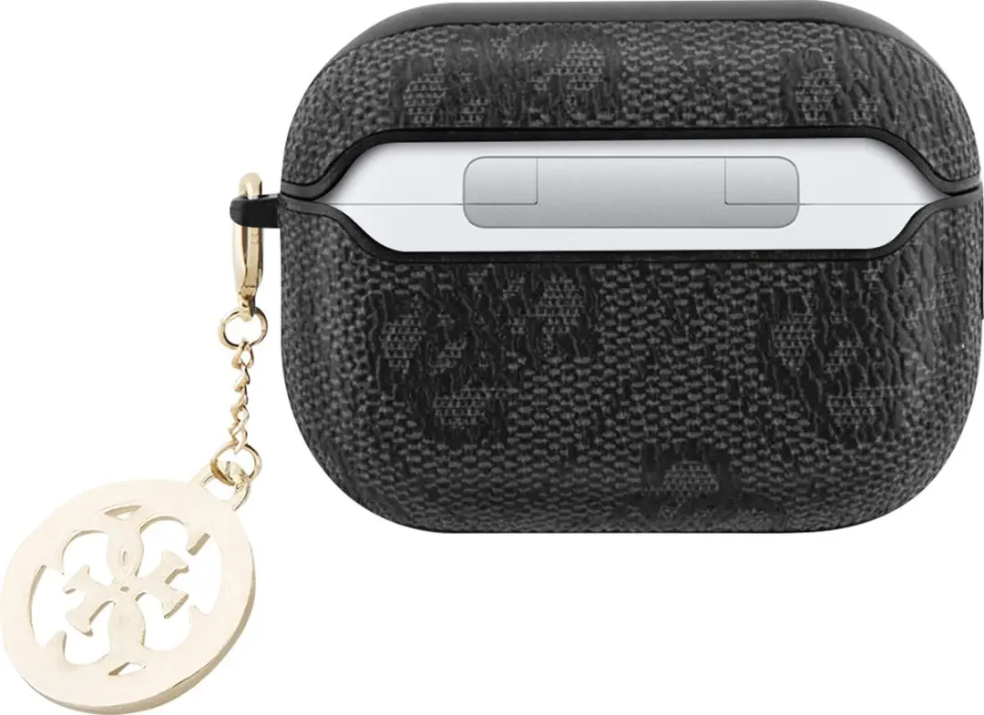 GUESS Hoesje AirPods Pro 4G Script - Zwart