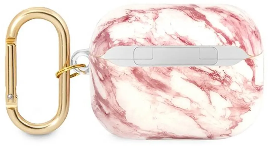GUESS Marble Strap AirPods Pro Hoes - Roze