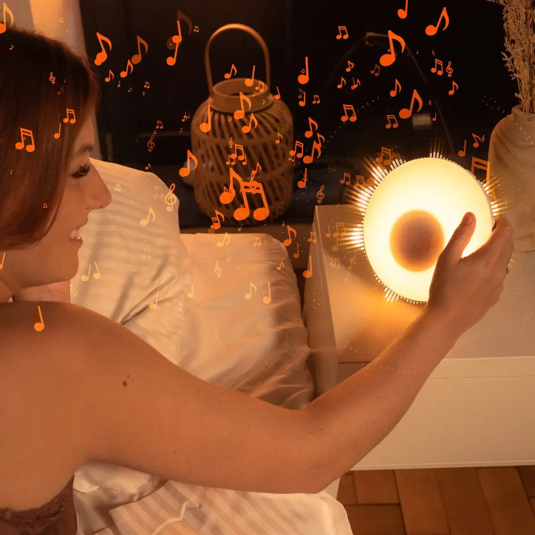 Lanaform WL-100C Wake Up Light - Zonsopgang/Zonsondergang Simulatie