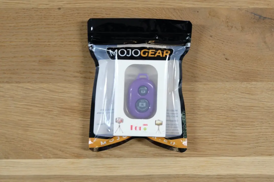 MOJOGEAR MG-02-PURPLE Bluetooth Afstandsbediening Smartphone Camera - Paars