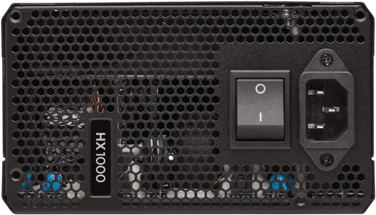 Corsair HX1000 HX Series Voeding - 1000W - Volledig Modulair - Zwart