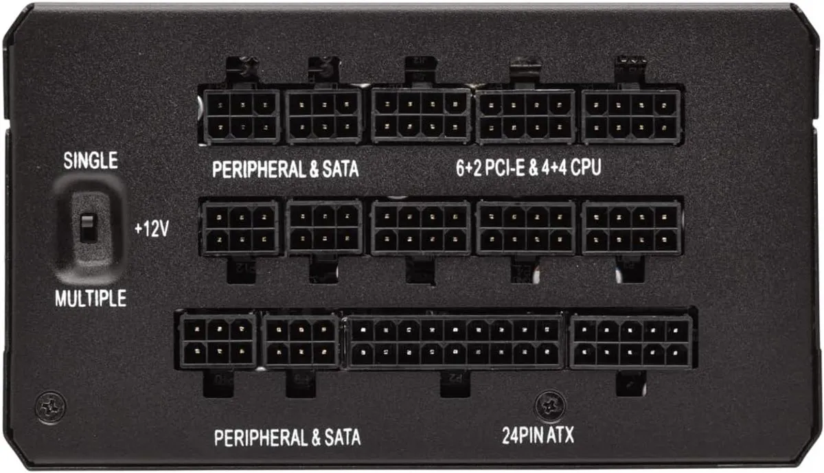 Corsair HX1000 HX Series Voeding - 1000W - Volledig Modulair - Zwart