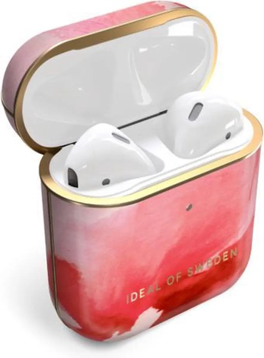 iDeal of Sweden AirPods Case IDFAPCSS21-260 - Coral Blush Marble