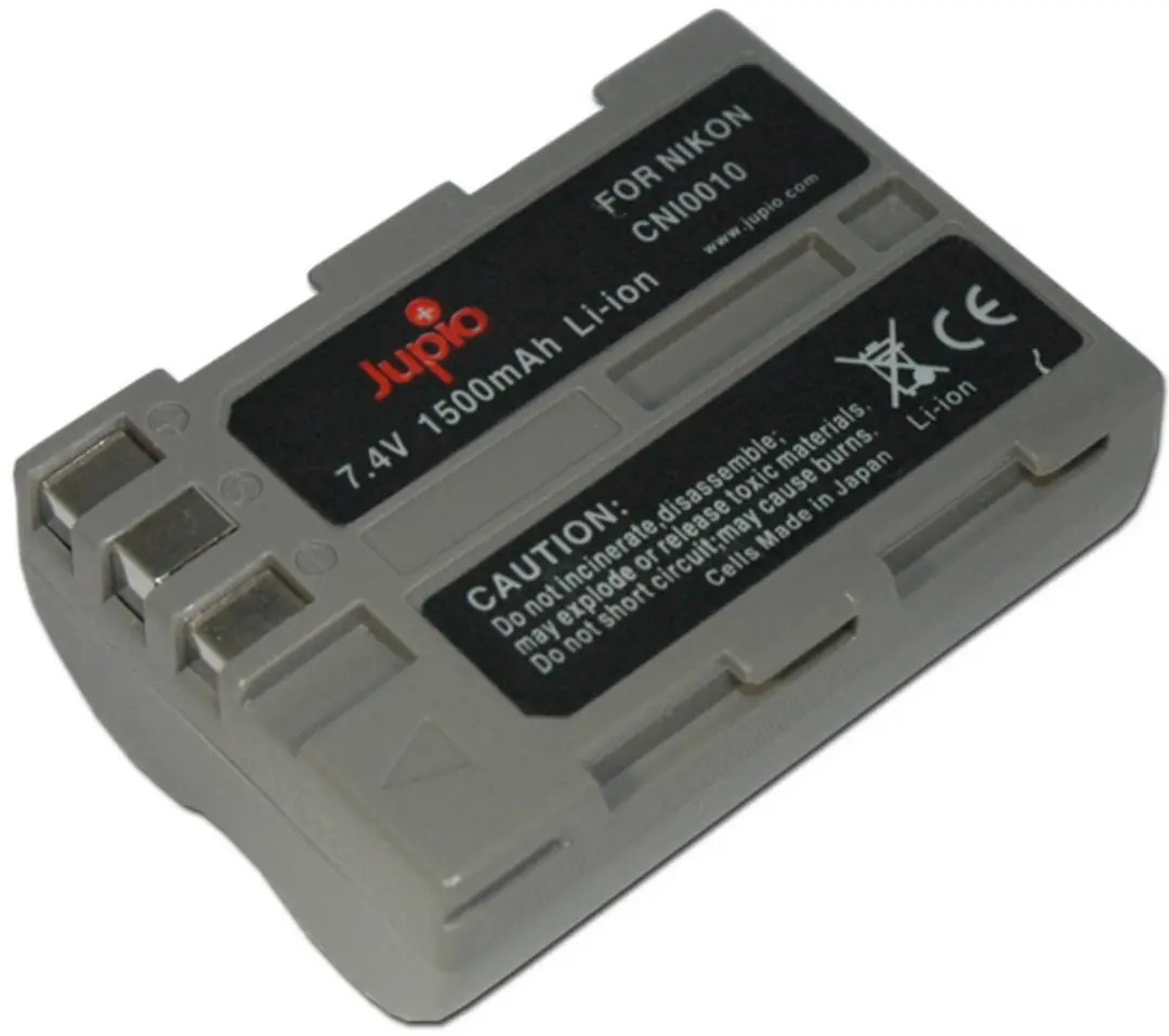 Jupio EN-EL3E Accu 1600mAh - Spiegelreflexcamera