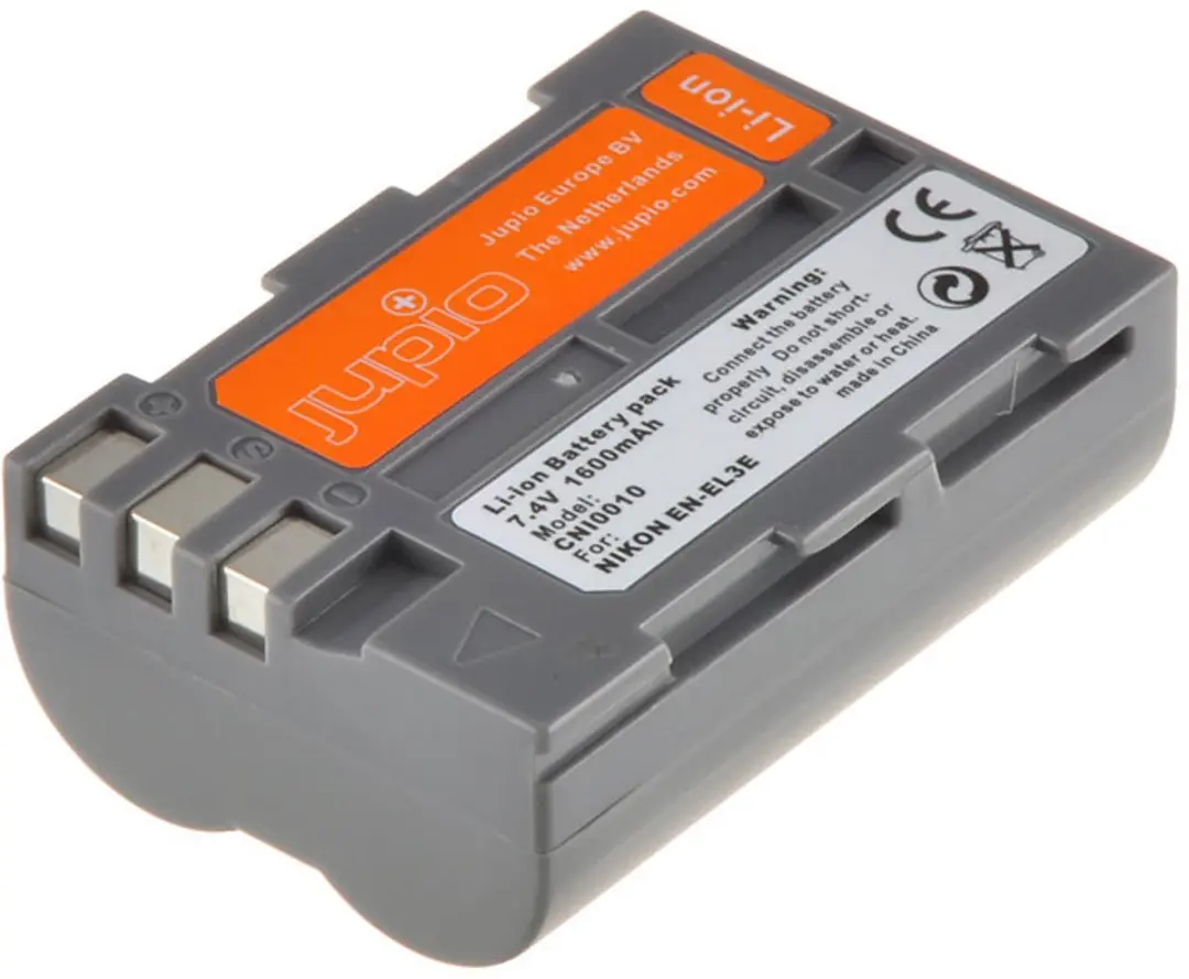 Jupio EN-EL3E Accu 1600mAh - Spiegelreflexcamera