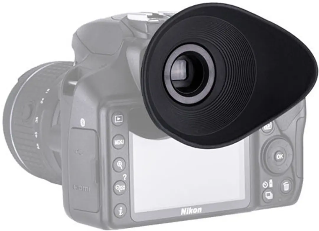 JJC EN-3G Oculairdop - Zwart
