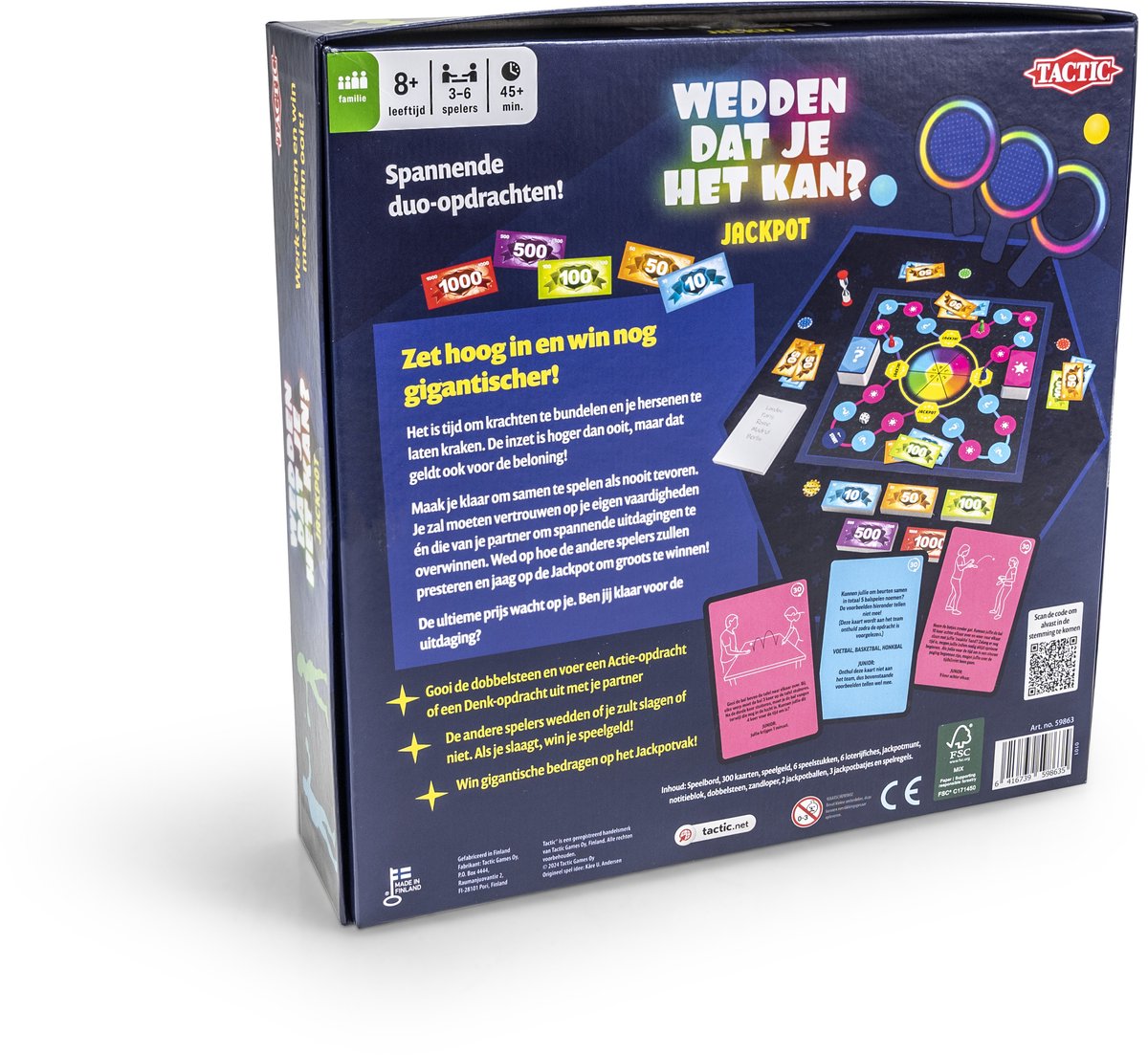 Wedden dat je het kan? Jackpot