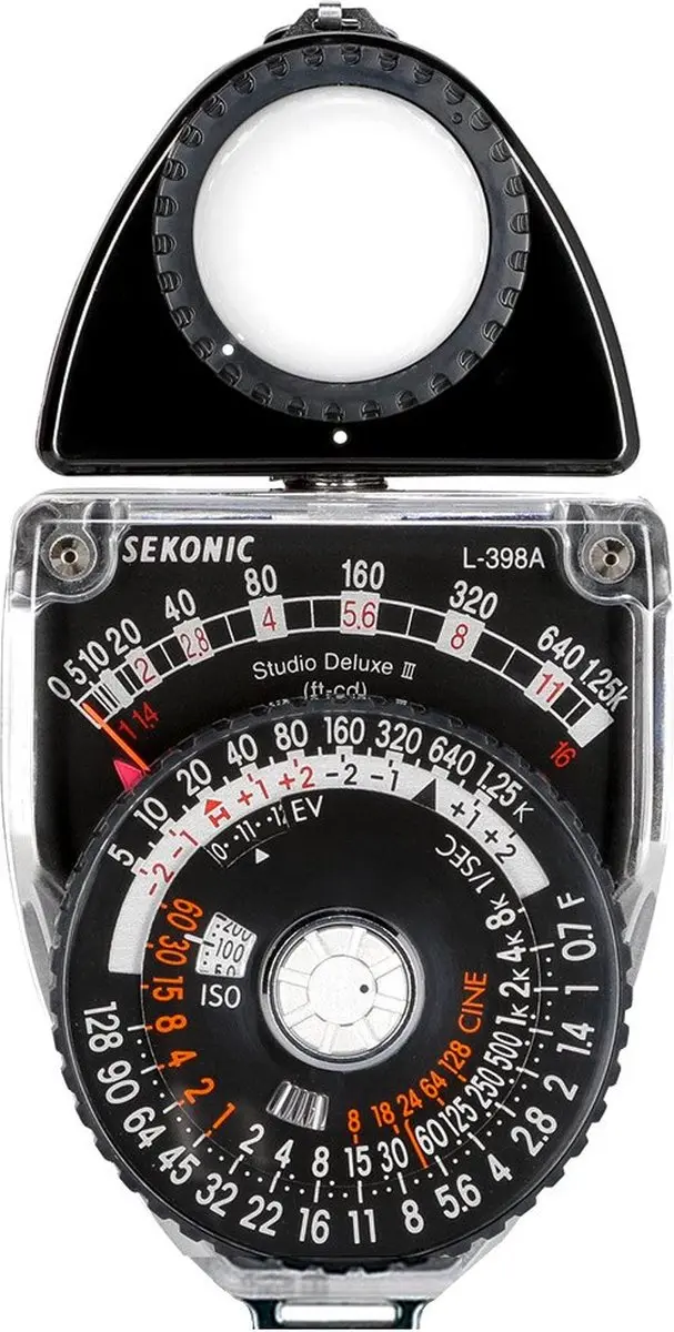 Sekonic L-398A Studio DeLuxe Lichtmeter - Zwart