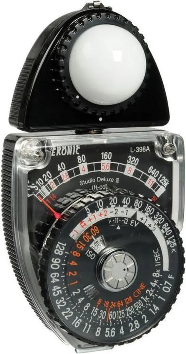 Sekonic L-398A Studio DeLuxe Lichtmeter - Zwart