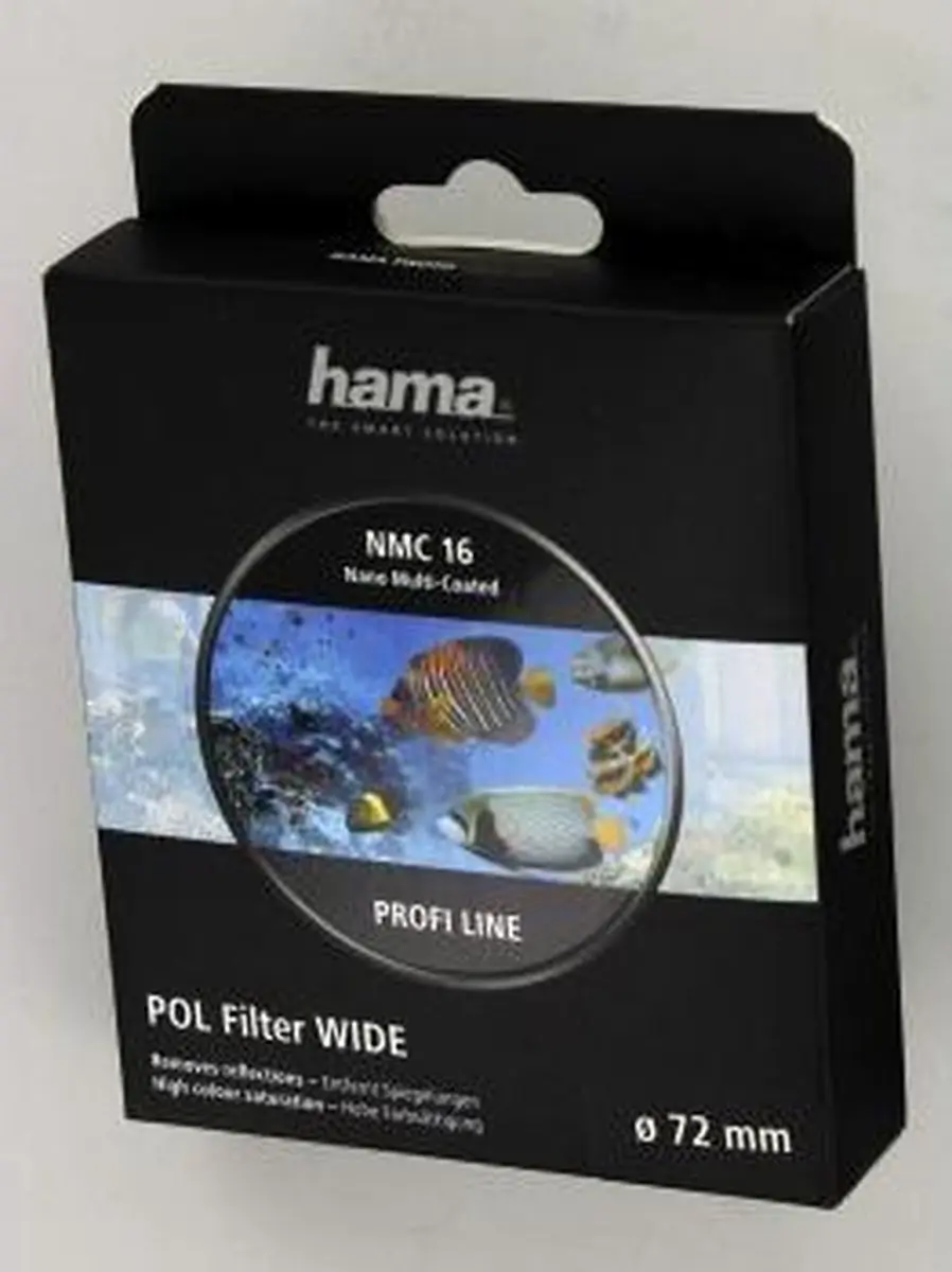 Hama Profi Line Circulair Polarisatiefilter 72mm - Nano Multi-coated - afbeelding 2 van 4