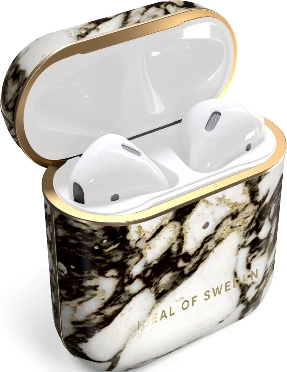 iDeal of Sweden AirPods 2 Hoesje Calacatta Golden Marble