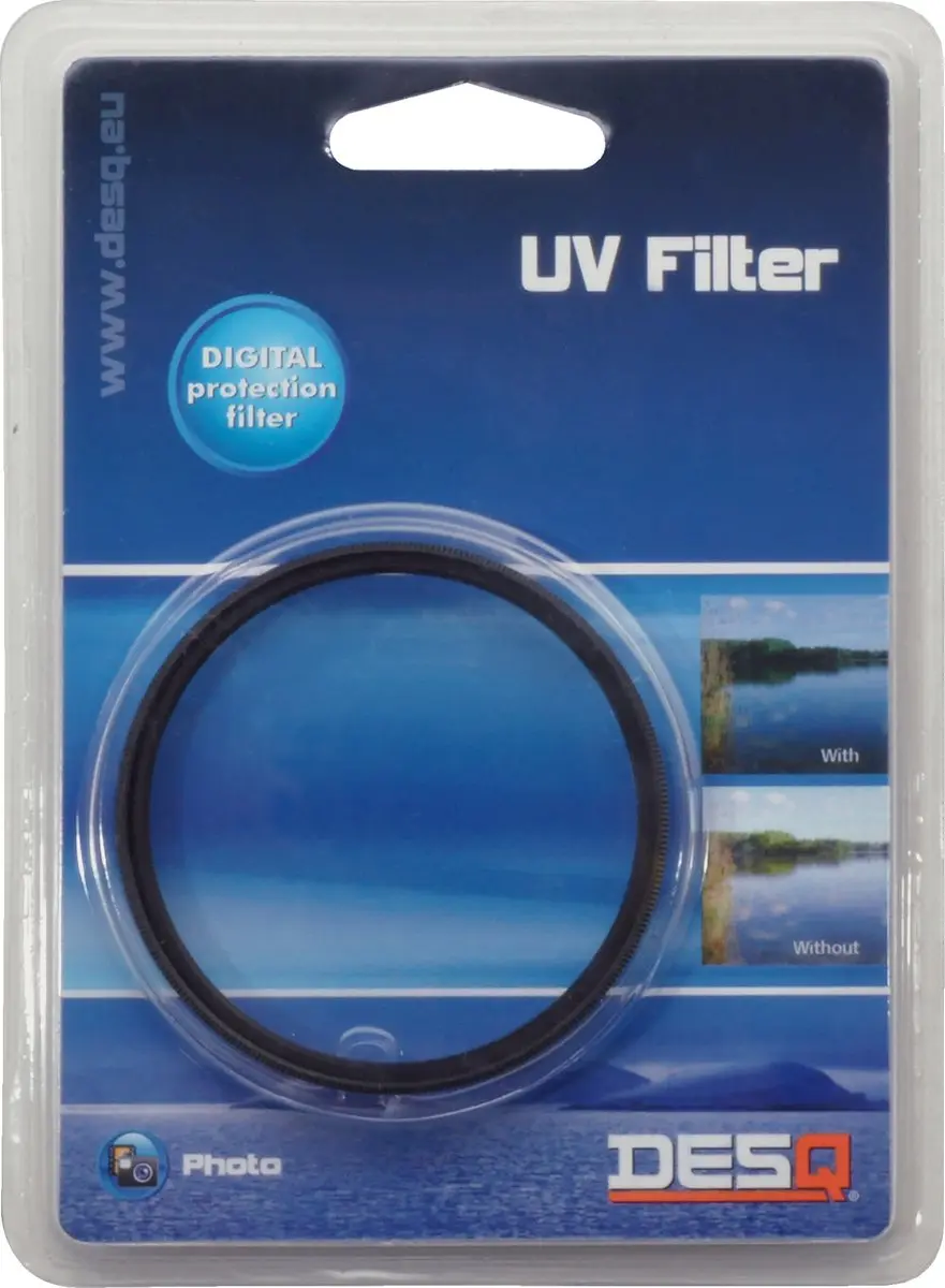 Desq UV Filter 49mm - 83012 - Zwart