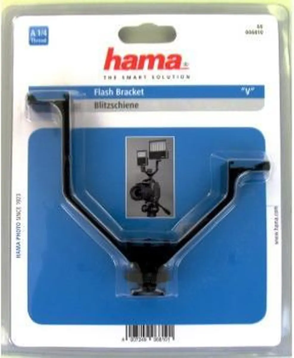 Hama V-vorm Flitsbeugel 6810 - Wit - afbeelding 2 van 2