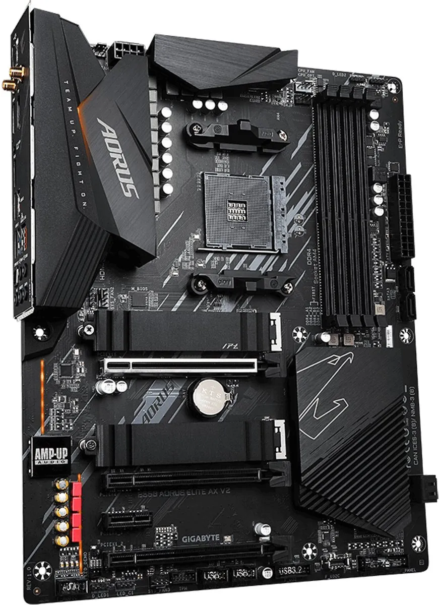 Gigabyte B550 AORUS ELITE AX V2 Moederbord - ATX