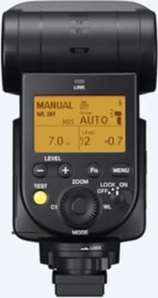 Sony HVL-F60RM Flitser - 4x batterijen - Zwart
