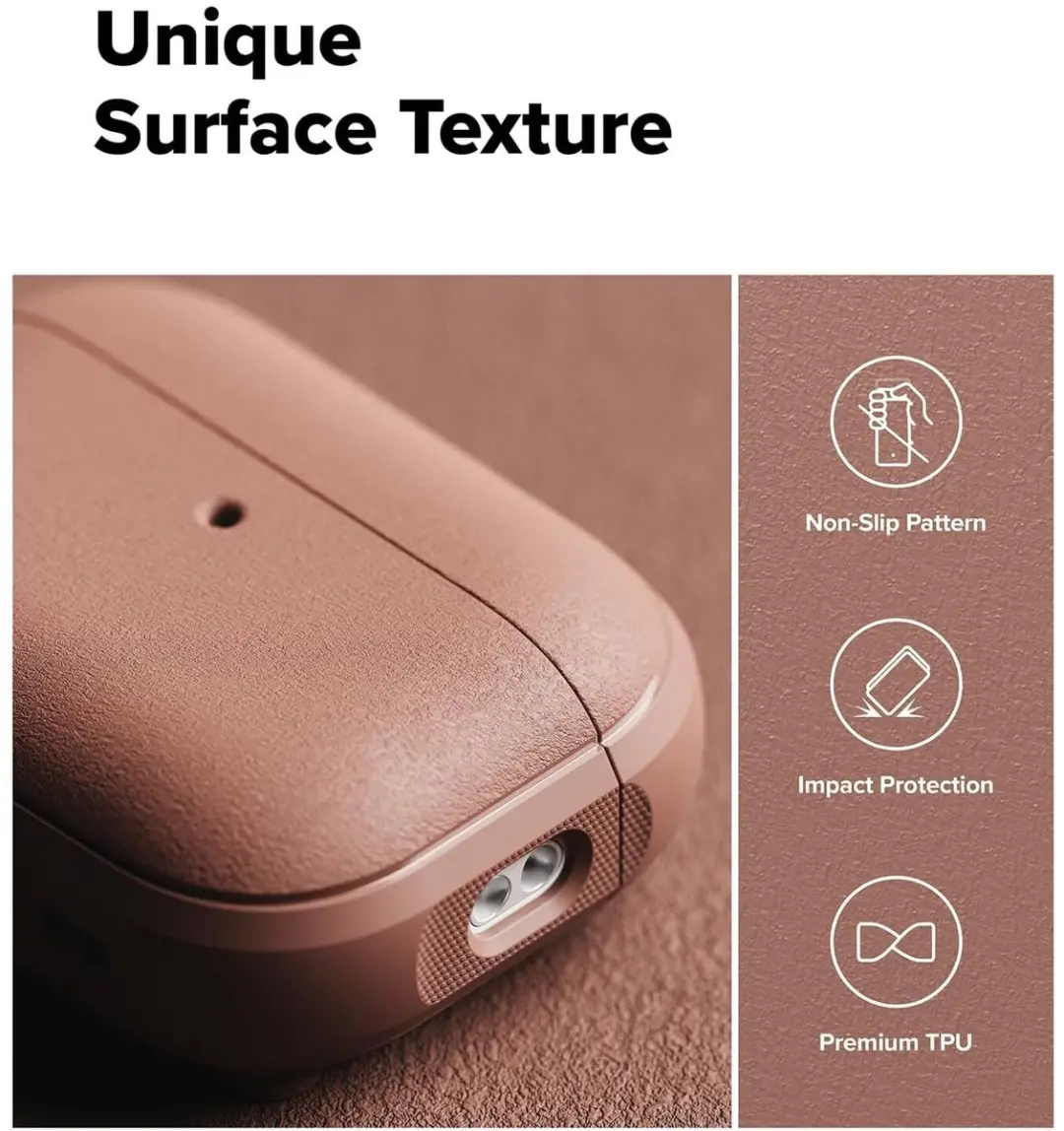 Ringke Onyx Magnetic Hoesje Apple AirPods Pro 3 - Roze