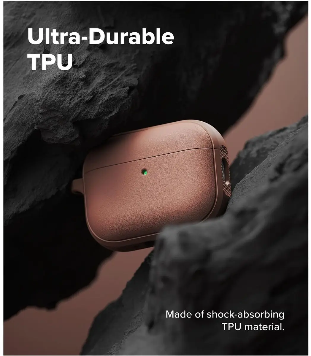 Ringke Onyx Magnetic Hoesje Apple AirPods Pro 3 - Roze - afbeelding 6 van 6