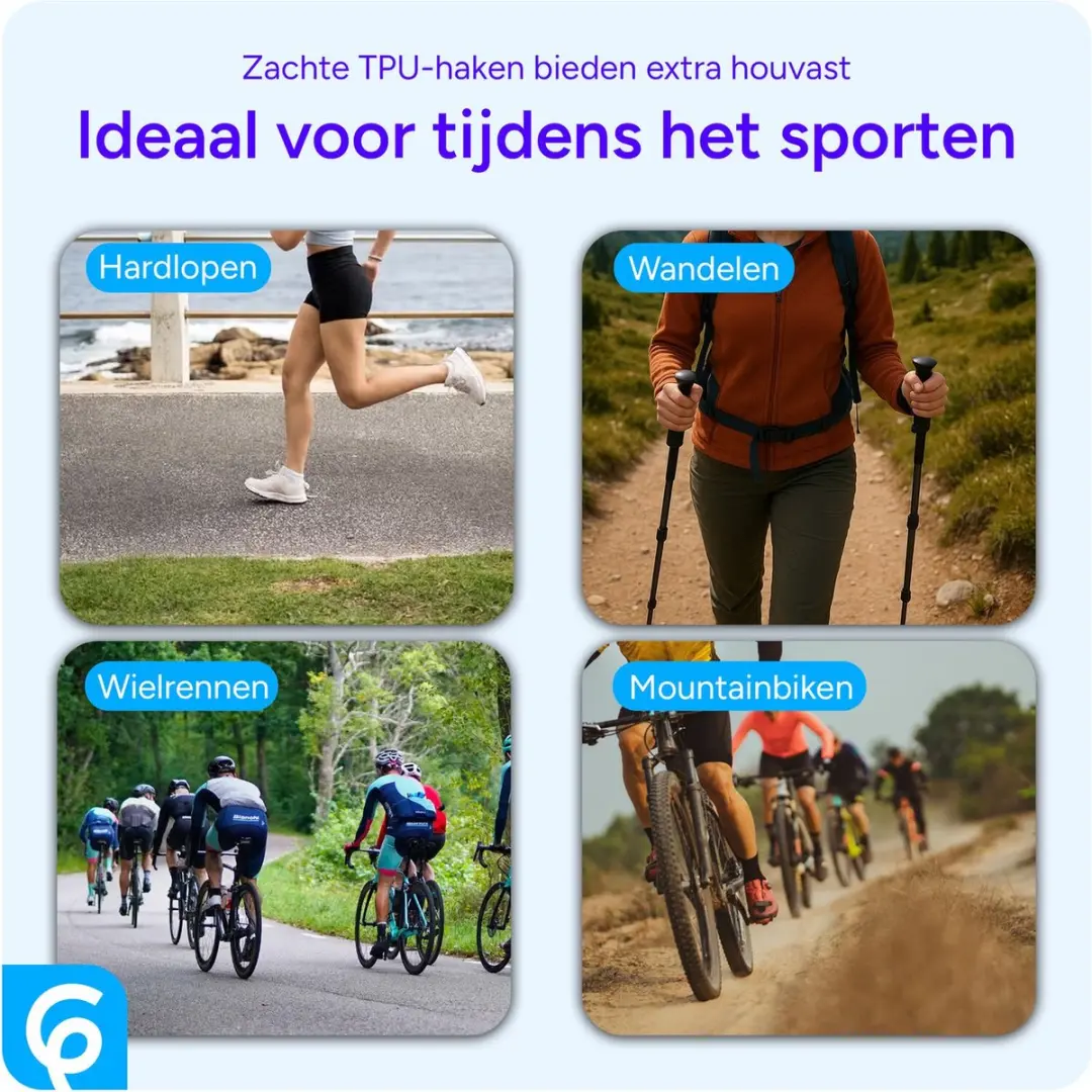Selected Oorhaken voor Apple AirPods Pro - Wit