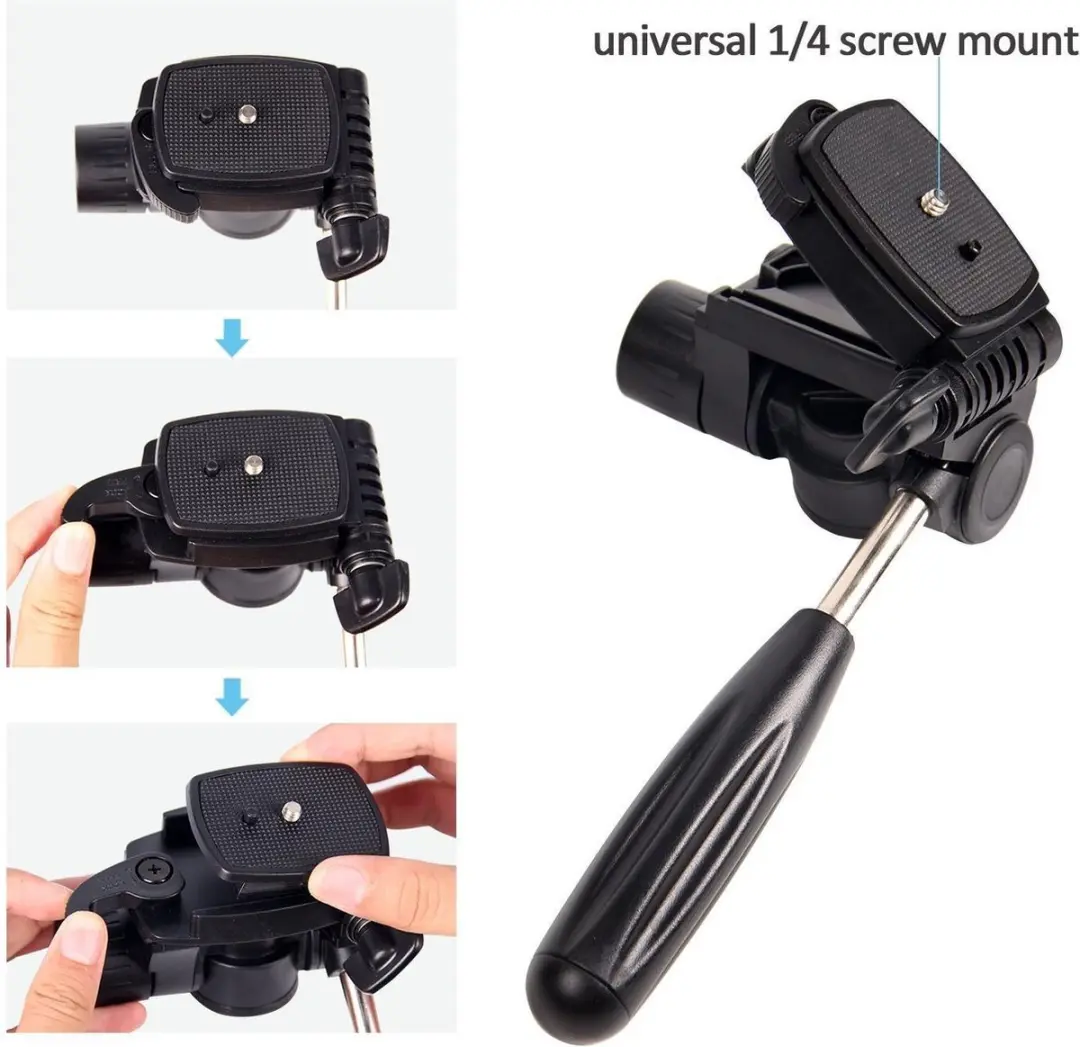 MOJOGEAR Statiefplaat MG-24-PLAAT - Zwart