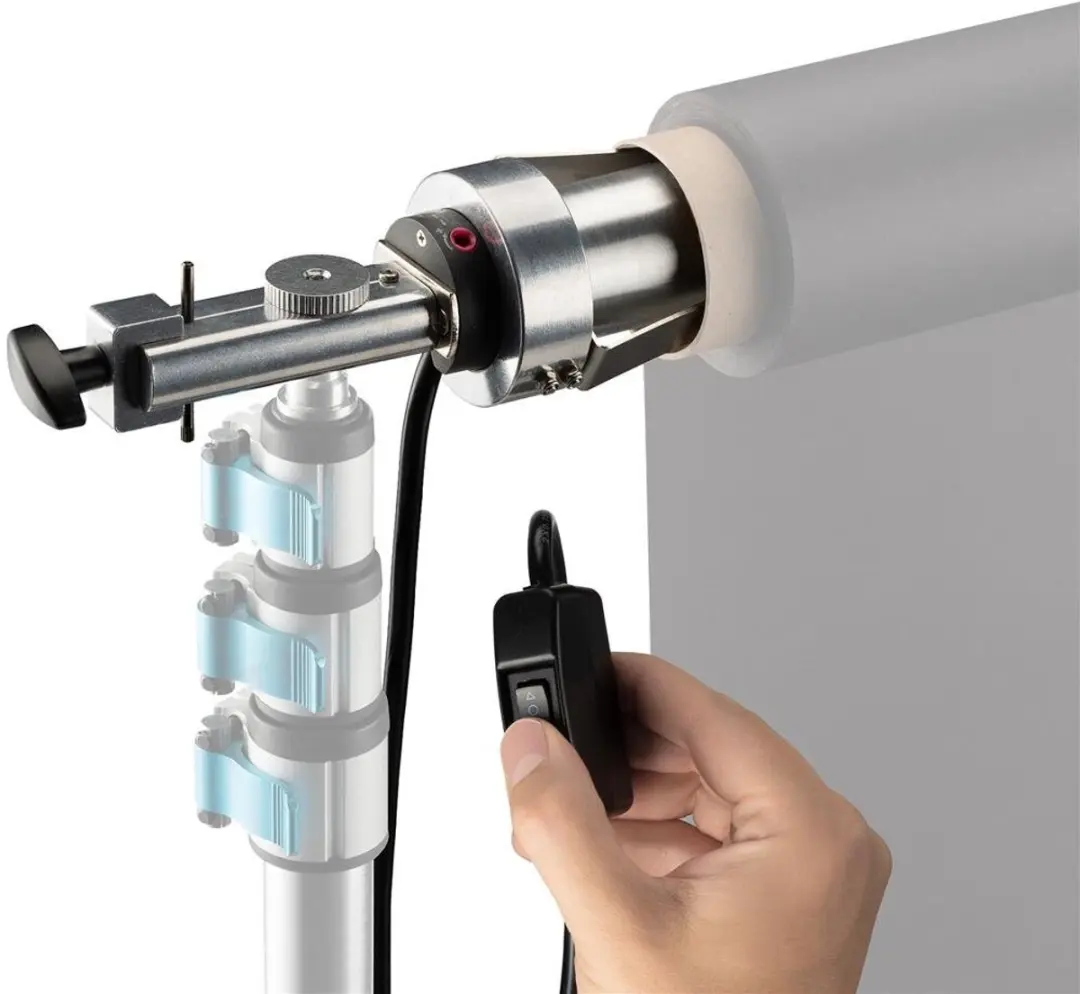 Bresser MR-300 Achtergrondsysteem - 1 Achtergrondrol - Zwart
