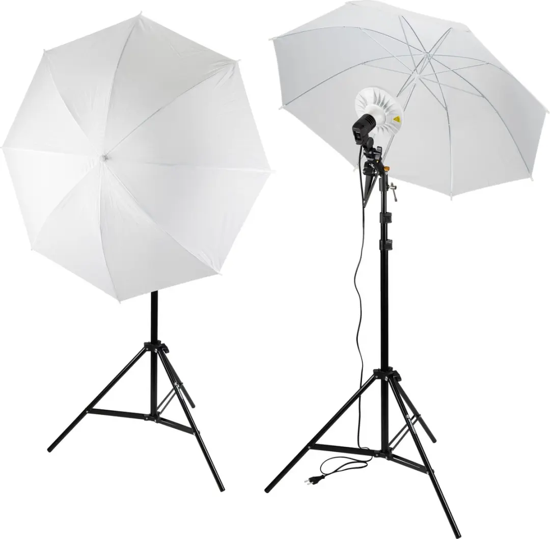 Bresser BR-240B LED Fotostudio Set - 2x 60W Daglichtlampen