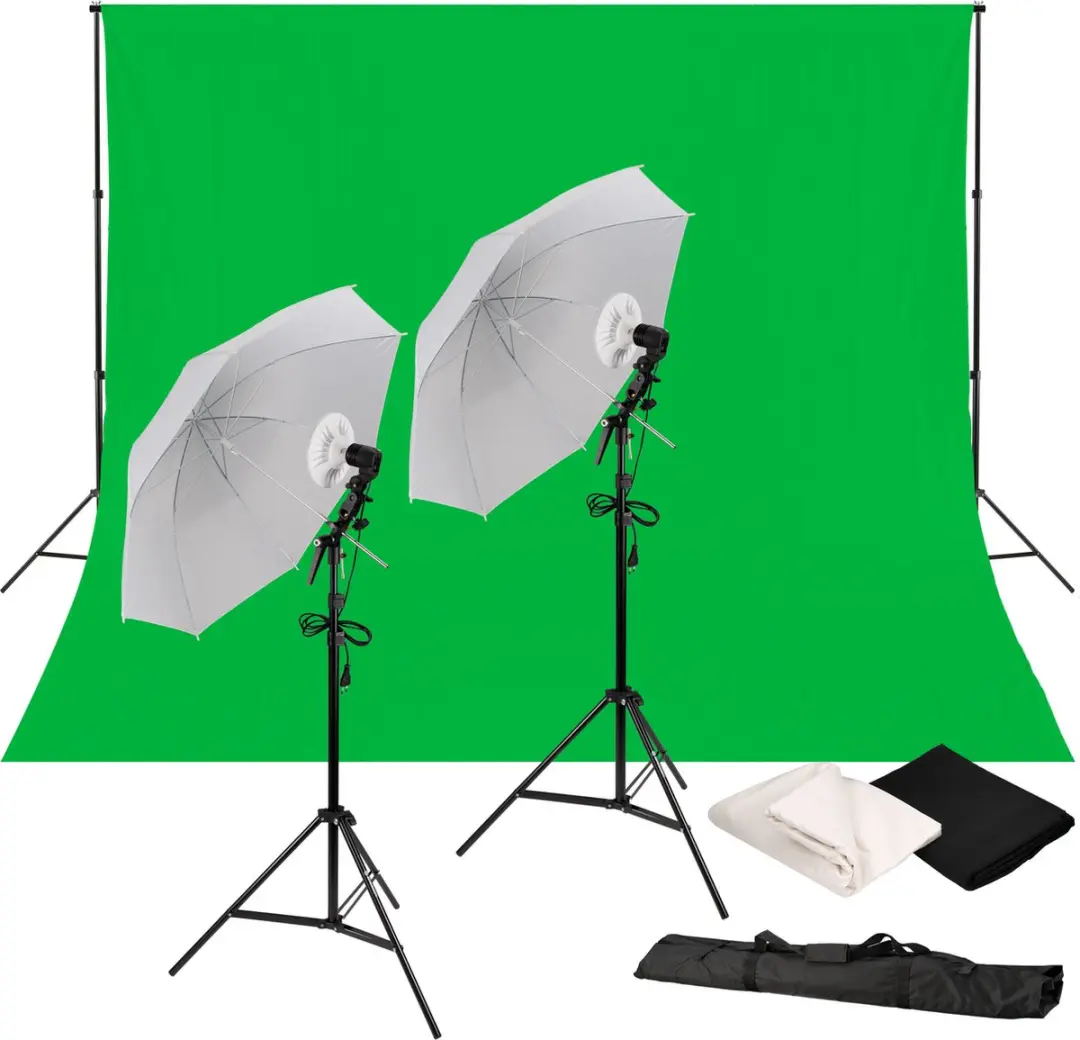 Bresser BR-240B LED Fotostudio Set