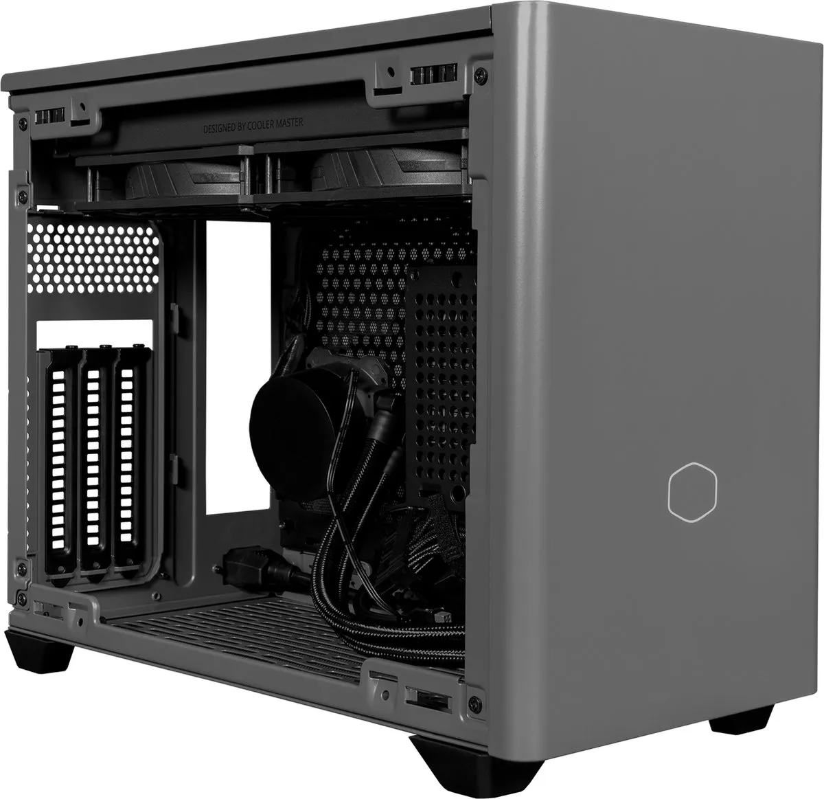 Cooler Master NR200P MAX SFF PC-Case - 850W - Zwart/Grijs