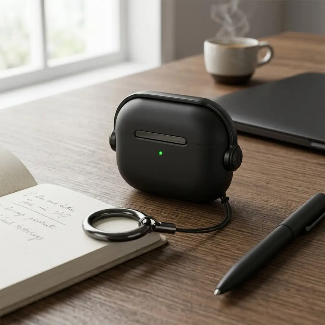 NUVEX Hoesje AirPods Pro 2 - Zwart