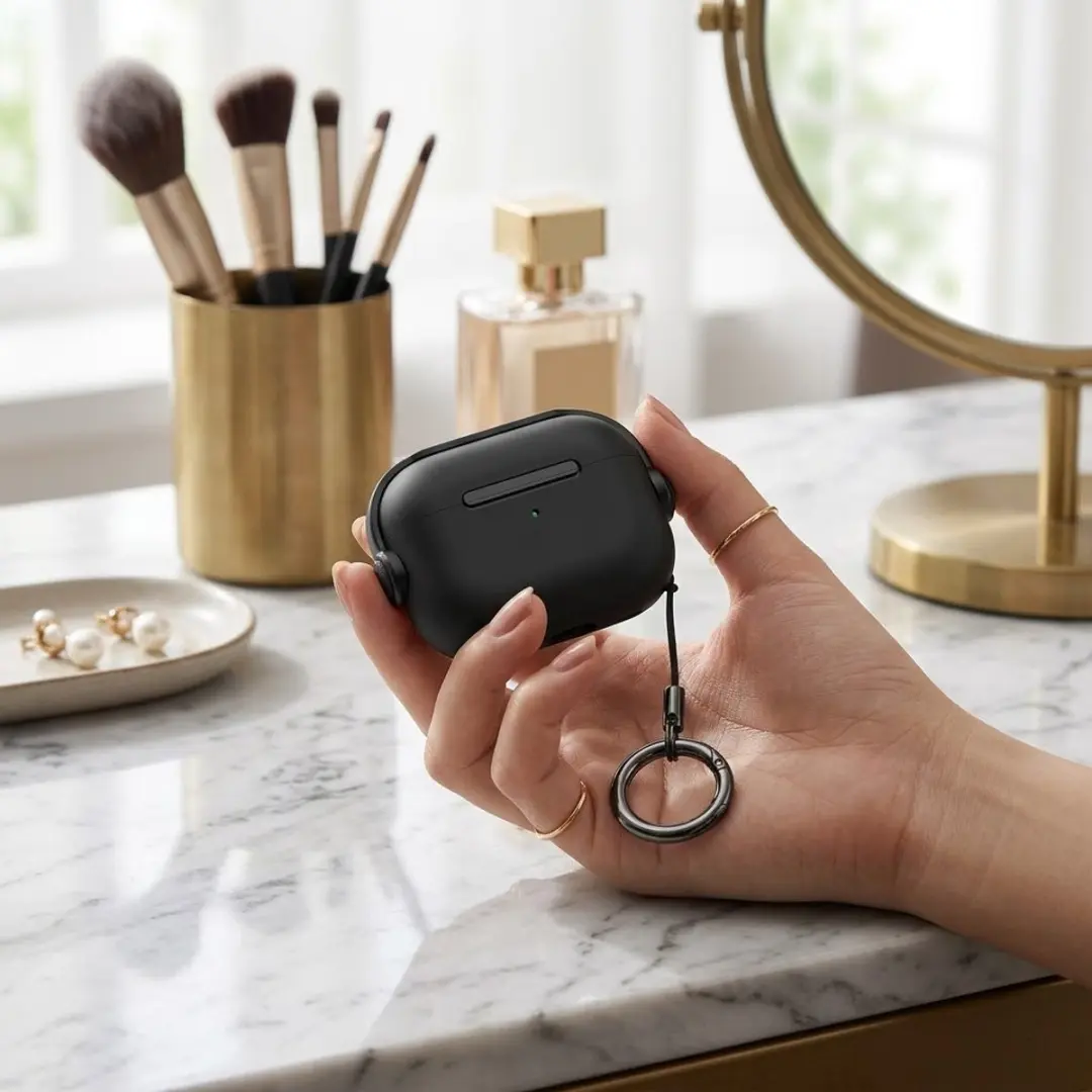 NUVEX Hoesje AirPods Pro 2 - Zwart