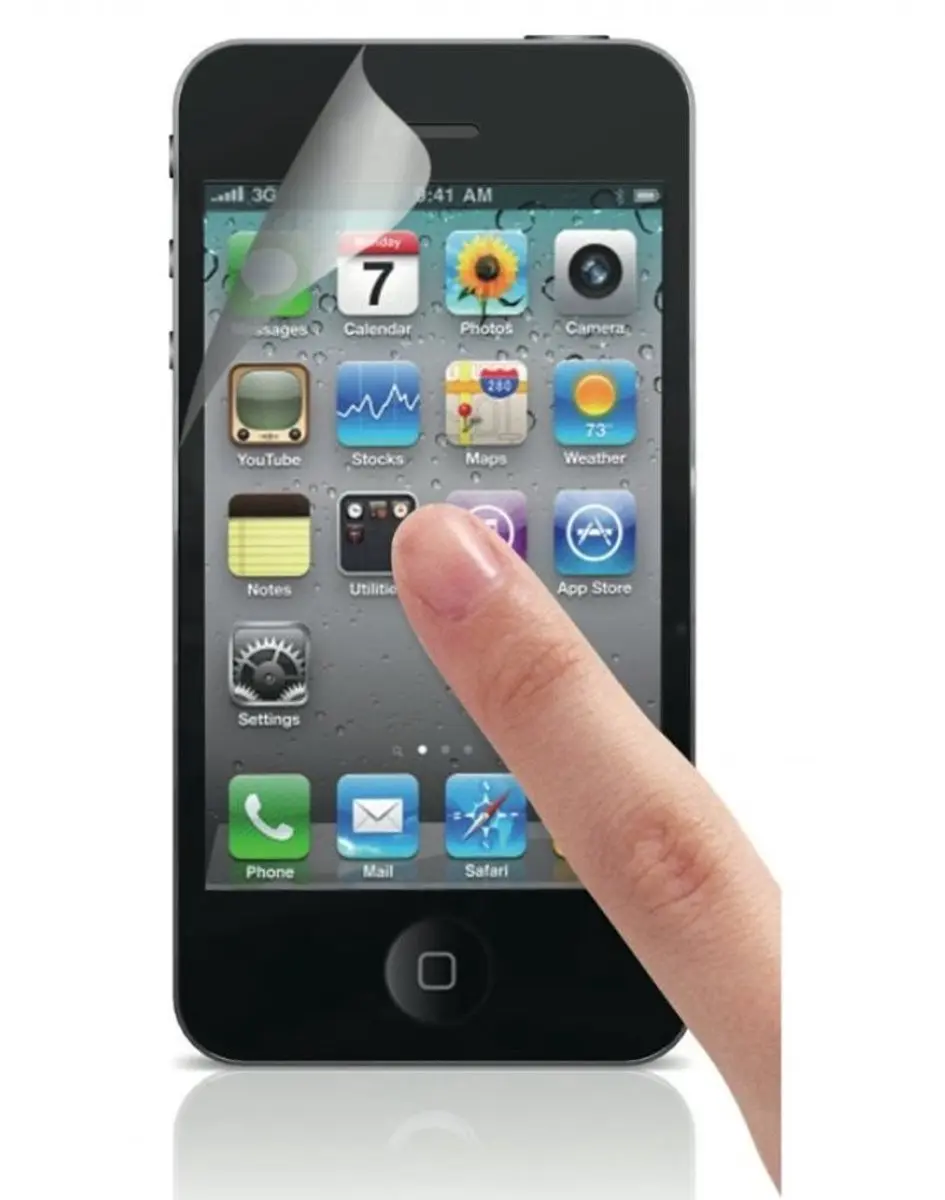 Macally IP-PH809-T4 Beschermfolie iPod touch 4G - Transparant