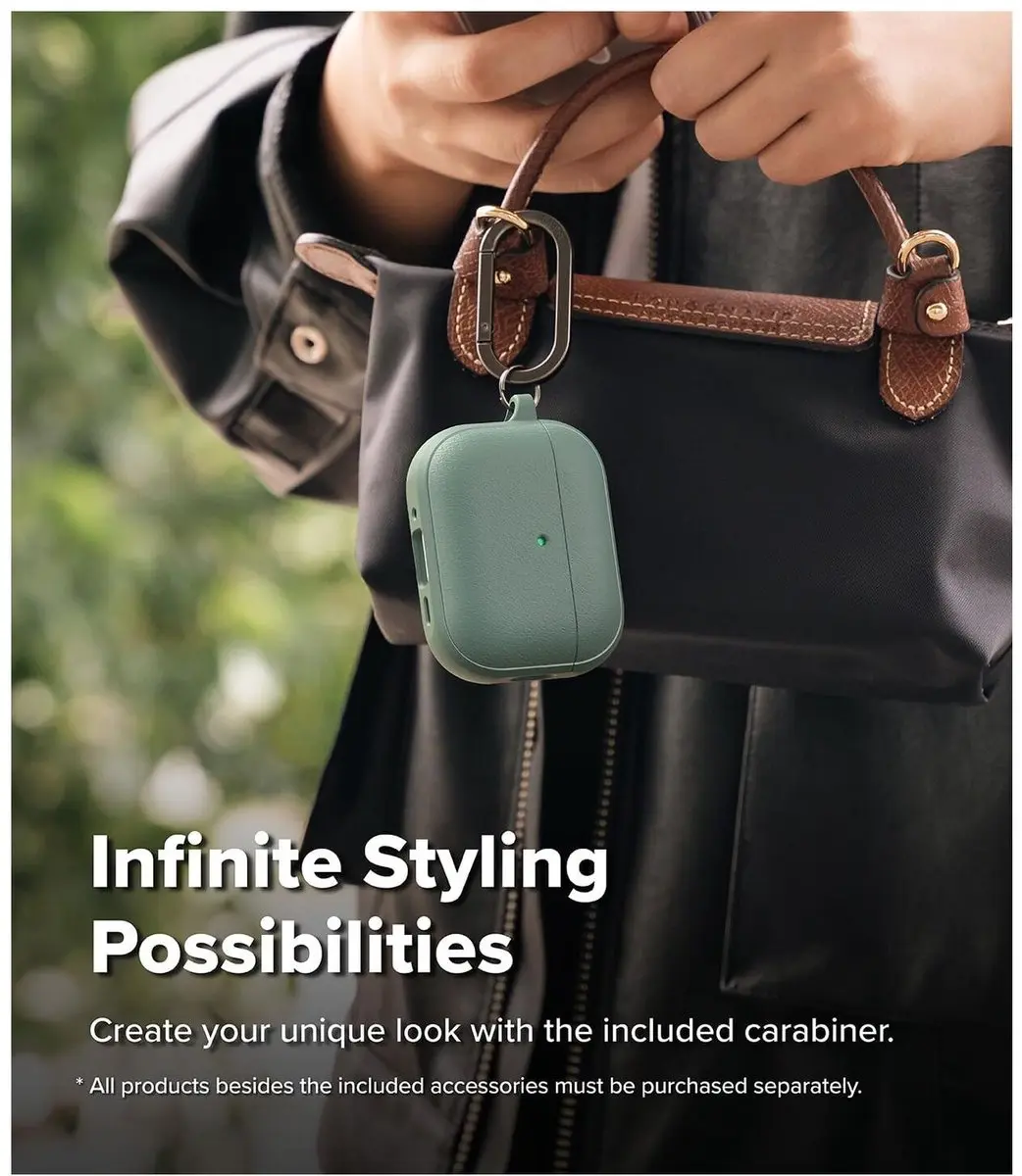 Ringke Onyx Magnetic Hoesje Apple AirPods Pro 3 - Groen