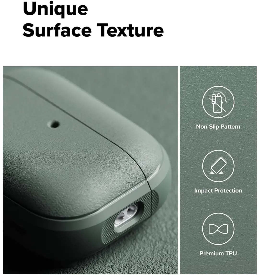 Ringke Onyx Magnetic Hoesje Apple AirPods Pro 3 - Groen