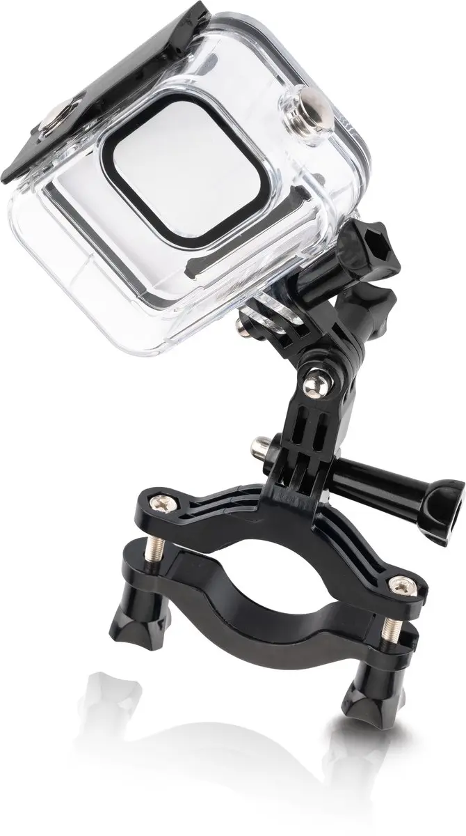 MOJOGEAR MG-A08-S Buisklem - GoPro/Kamera/Smartphone - Zwart