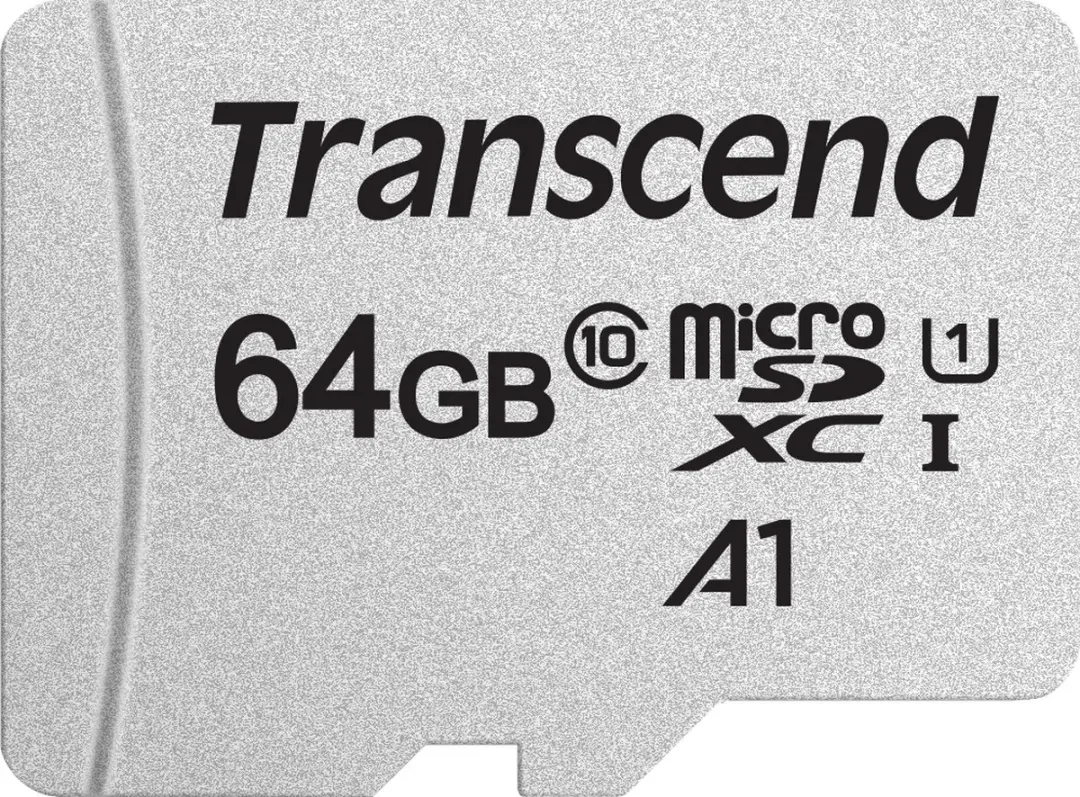 Transcend 64GB microSD Class 10 U1 TS64GUSD300S