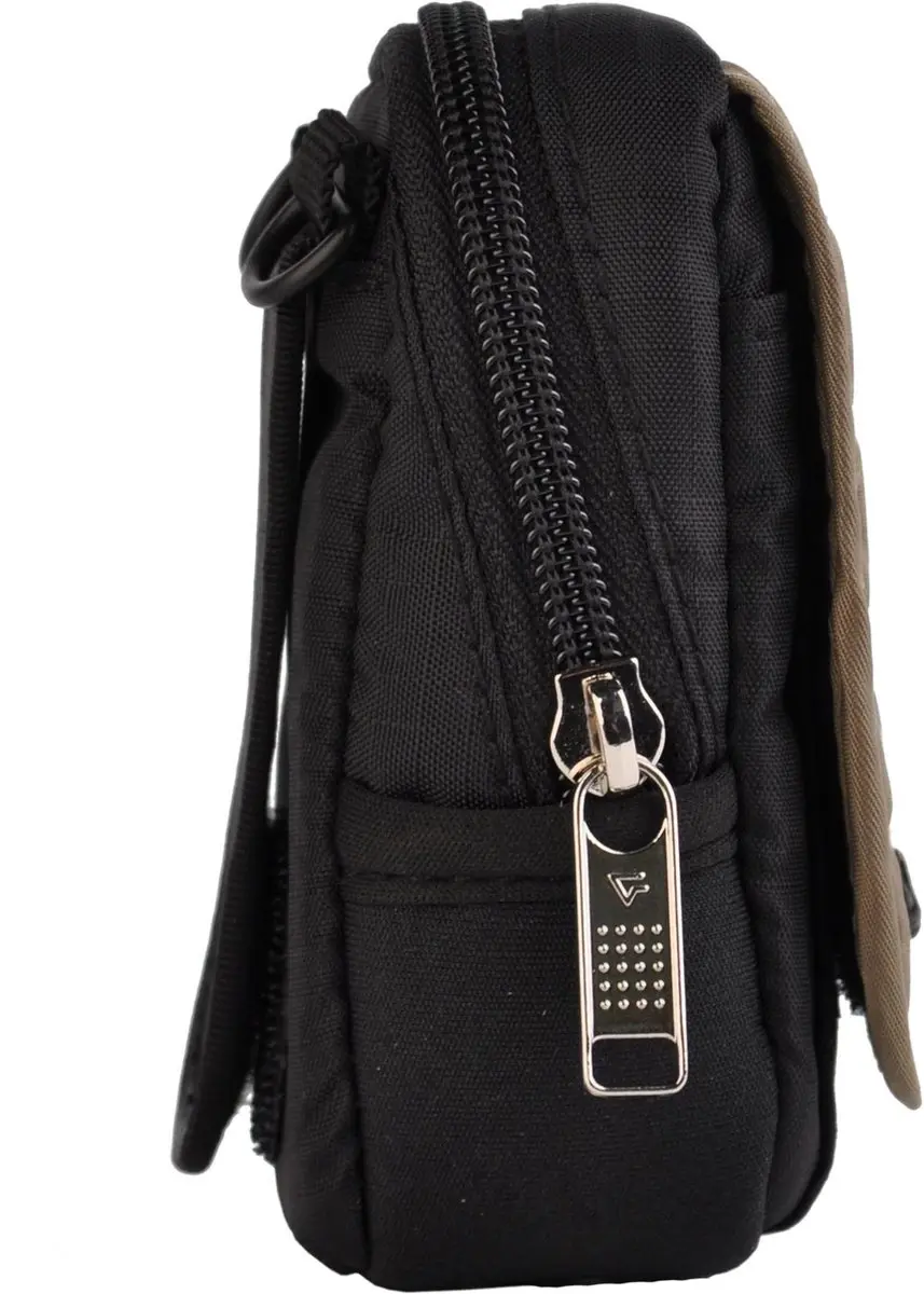 Vanguard Hawaii 6B Camerahoesje - 10.5x6.5x3.5cm - Zwart/Bruin