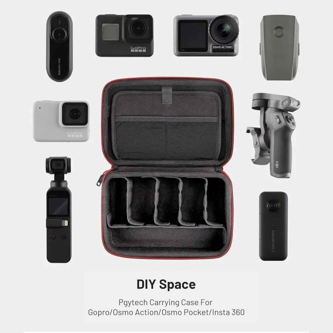 PGYTECH Actioncam Draagtas - Zwart