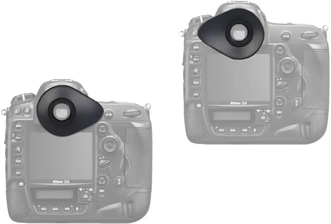 JJC Oogschelp voor Nikon DK-19 - Zwart
