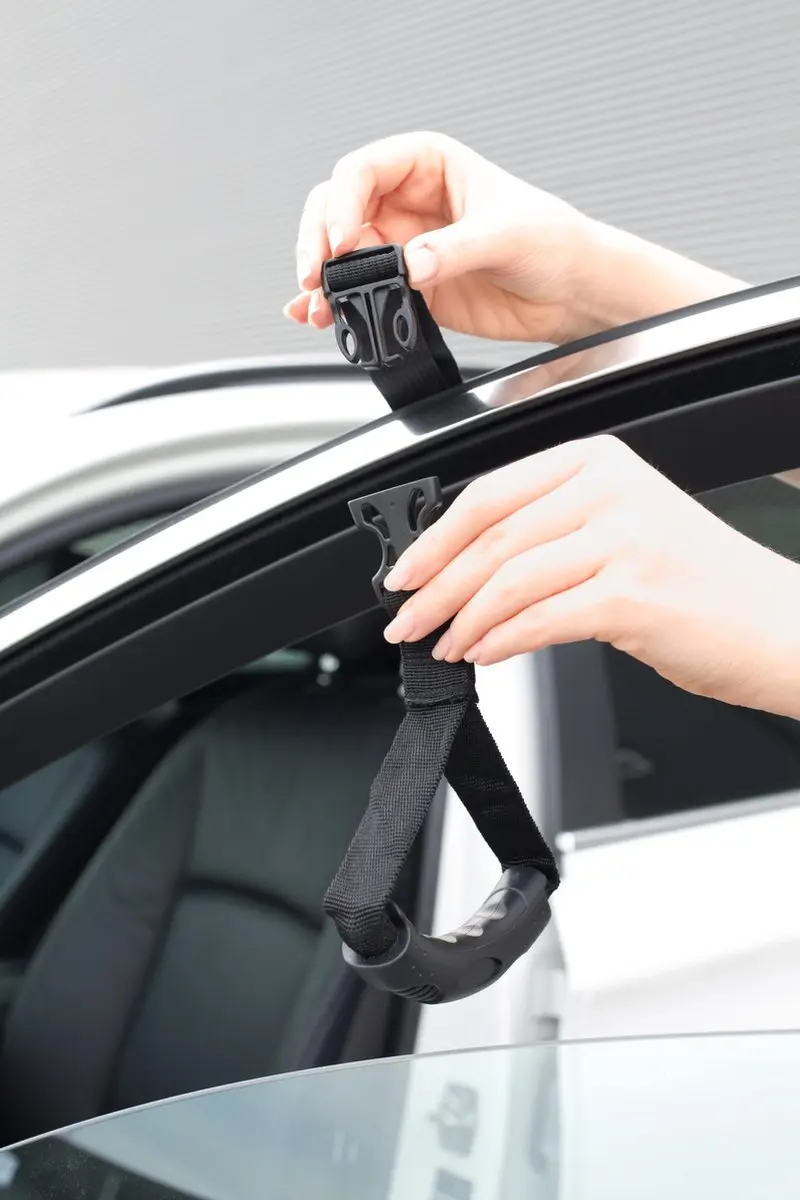 Vitility Auto Uitstaphulp BIS70510370 - Zwart